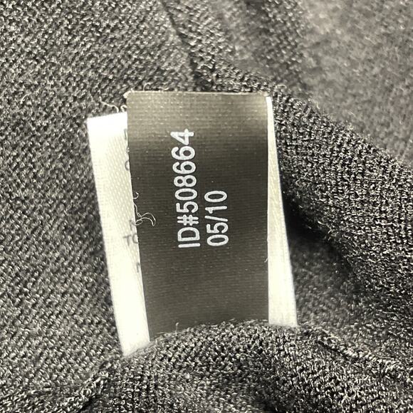 Express Women’s Button Up Fitted Long Sleeve Black Cardigan Sz M Gemstone Button - Picture 7 of 8